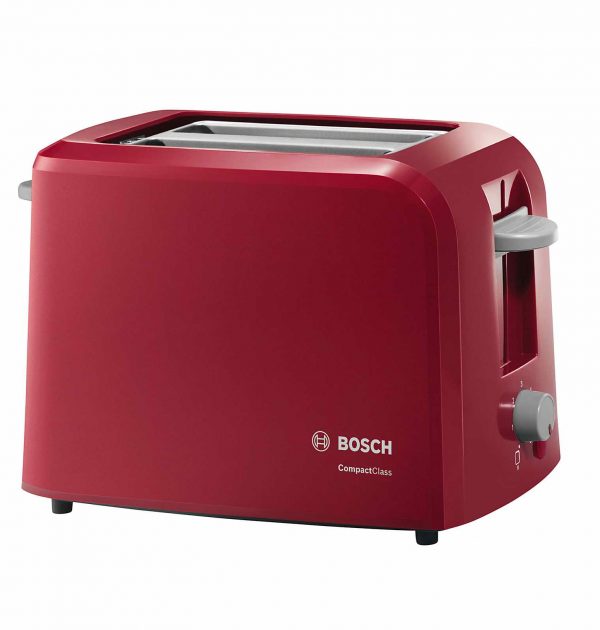 Bosch TAT3A014GB Village Collection Toaster red