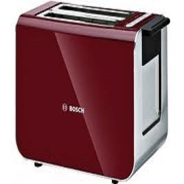 Bosch Styline Collection Toaster Sensor Digital Cranberry TAT86104GB