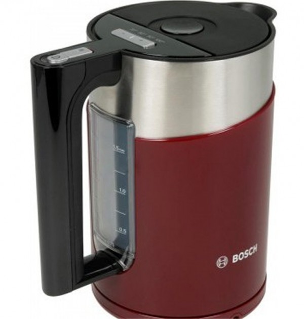 Bosch Styline Collection Cranberry Red Digital Kettle TWK86104GB