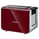 Bosch Styline Collection Toaster Sensor Digital Cranberry TAT86104GB