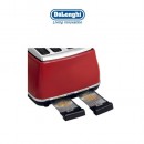 DeLonghi Icona Retro 4 Slice Scarlet Red Toaster CTO4003R