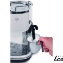 DeLonghi Icona Retro Pump Espresso Cappuccino Machine Pearl White ECO310W