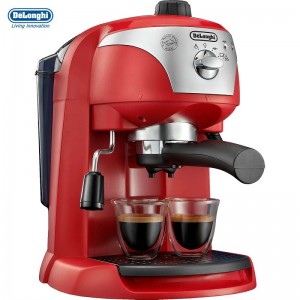 DeLonghi Motivo Espresso and Cappuccino Machine Scarlett Red ECC220R