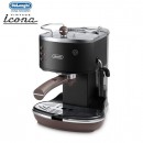 DeLonghi Icona Vintage Pump Espresso Cappuccino Machine Matt Black and Brown ECOV310BK