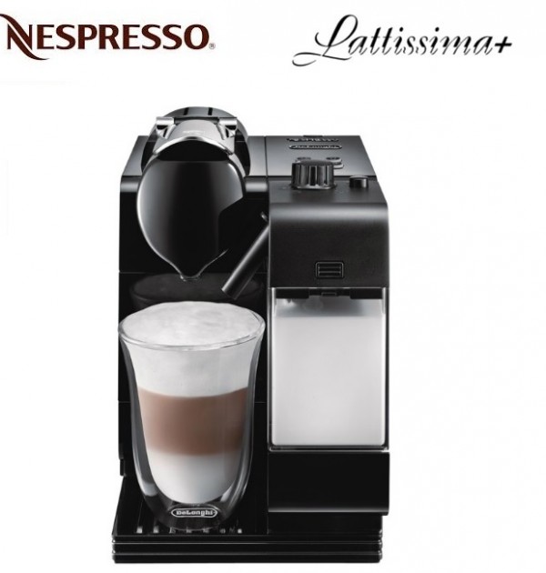 DeLonghi Lattissima Plus Nespresso Capsule Machine Black EN520B