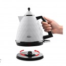 DeLonghi KBJ3001.W Brillante White Diamond Jug Kettle