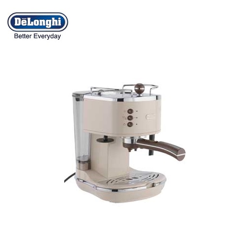 DELONGHI Cafetera Espresso Delonghi Icona Vintage Beige Ecov311Bg