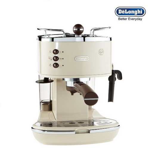 DELONGHI Cafetera Espresso Delonghi Icona Vintage Beige Ecov311Bg