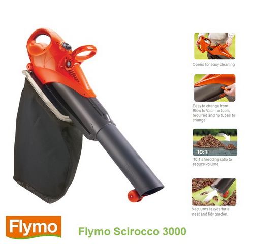 Flymo cheap scirocco 3000w