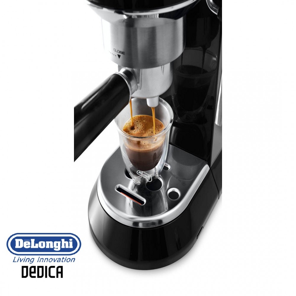 DeLonghi EC680BK Dedica Espresso And Cappuccino Machine 15 Bar Pressure
