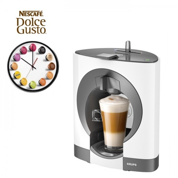 Krups Dolce Gusto Oblo White Multi Drink Coffee Machine KP1101 | Around
