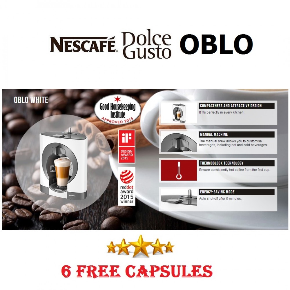 krups oblo coffee machine