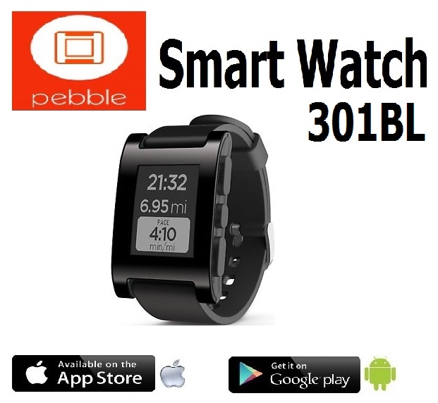 pebble watch model 301bl