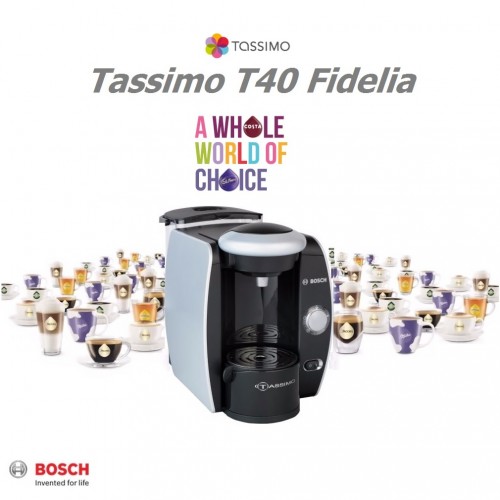tassimo by bosch t40 fidelia multi drinks machine silver