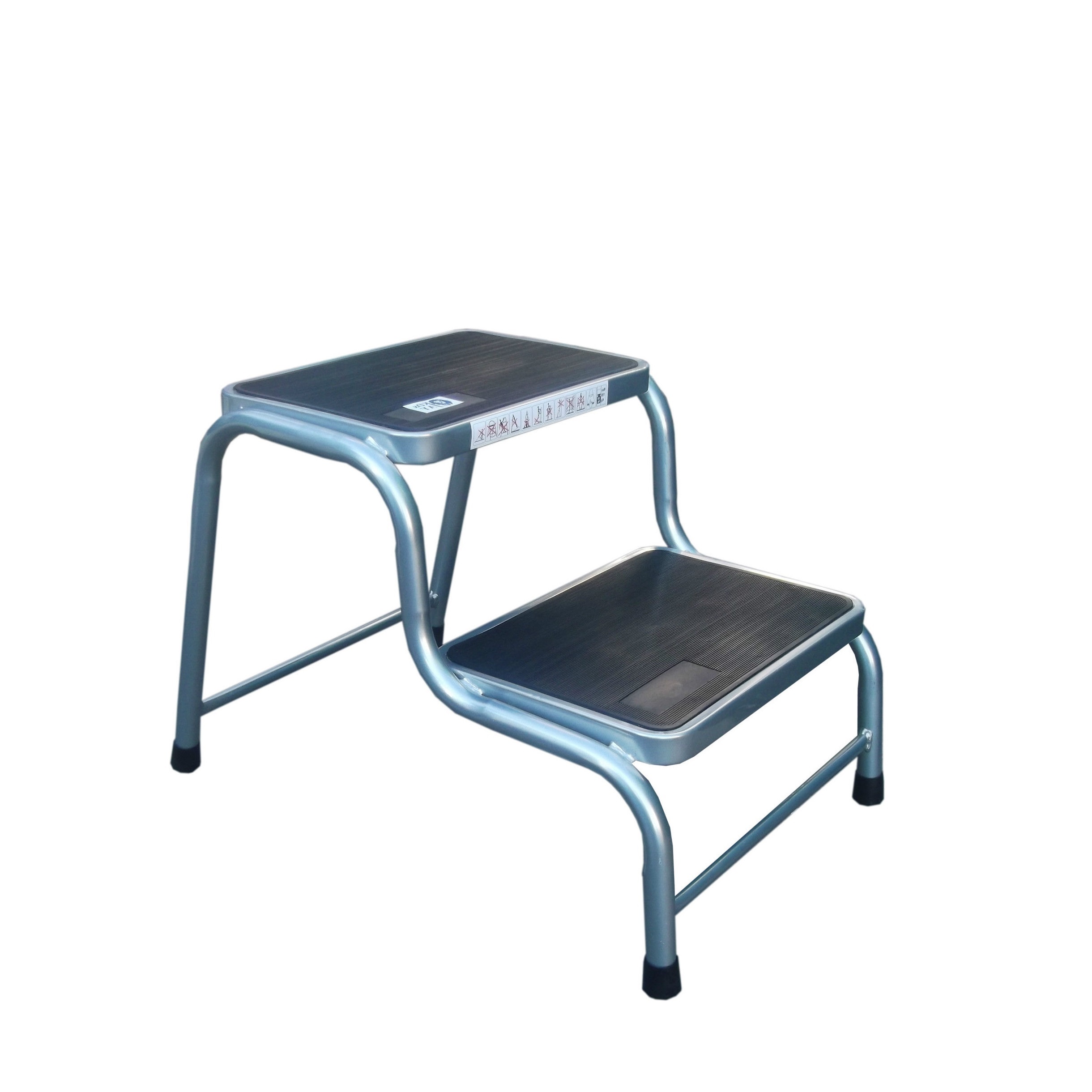 Kampa Double Step Heavy Duty Lightweight Steel Stool with NonSlip