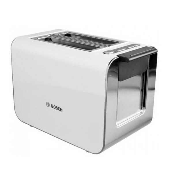 Bosch TAT8611GB Styline 2 Slice Toaster White