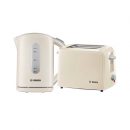 Bosch Village Collection Cream Kettle Toaster combo
