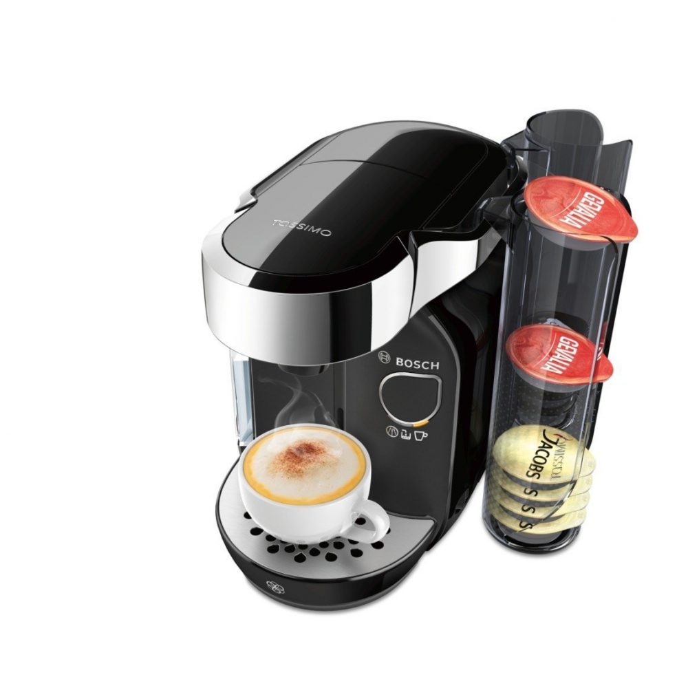 Bosch Tassimo Caddy T75 Coffee Machine Black TAS7002GB Around The