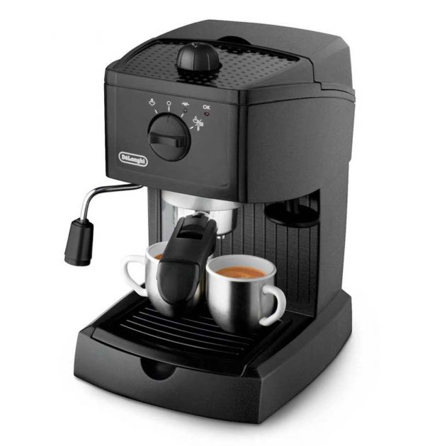 DeLonghi EC146B Traditional Pump Espresso Machine Black