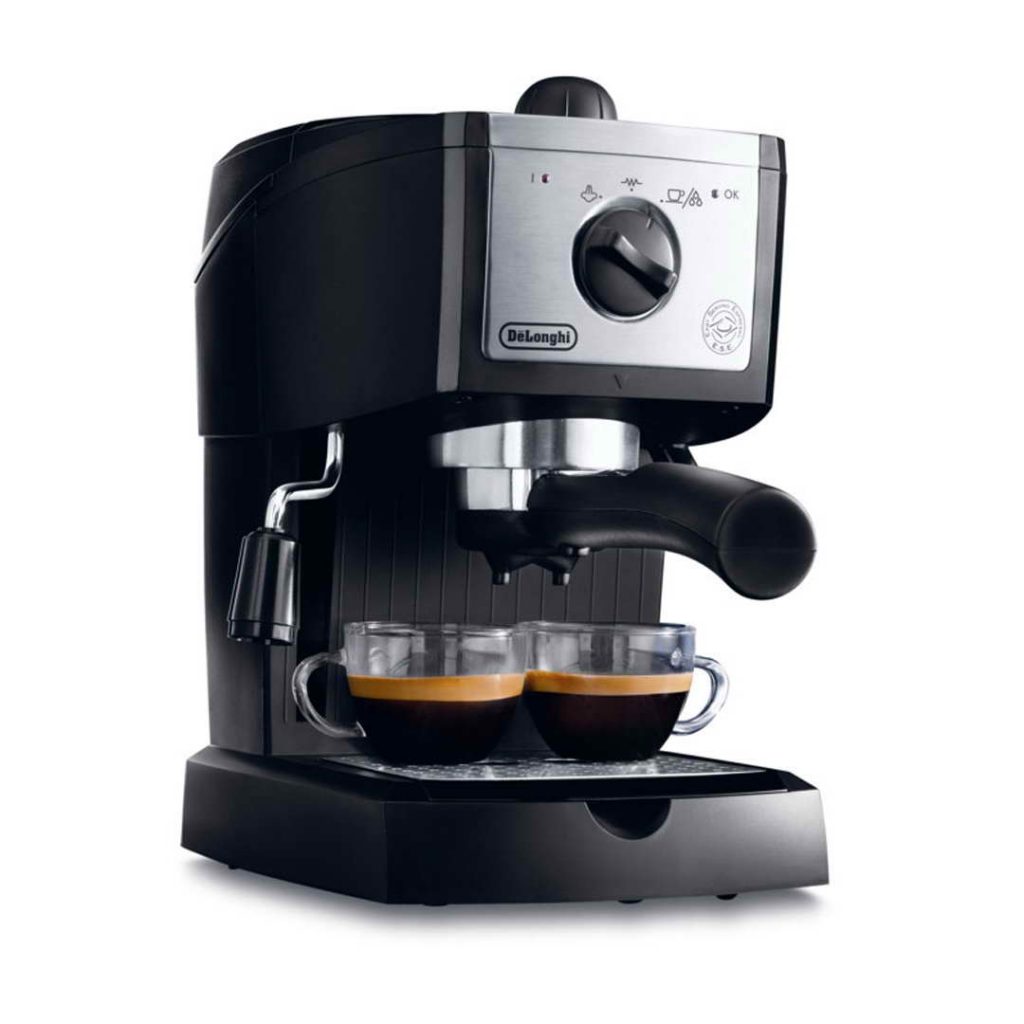 DeLonghi EC156.B Traditional Pump Espresso Machine - Black ...