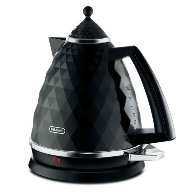 DeLonghi KBJ3001BK Brillante Diamond Jug Kettle Black