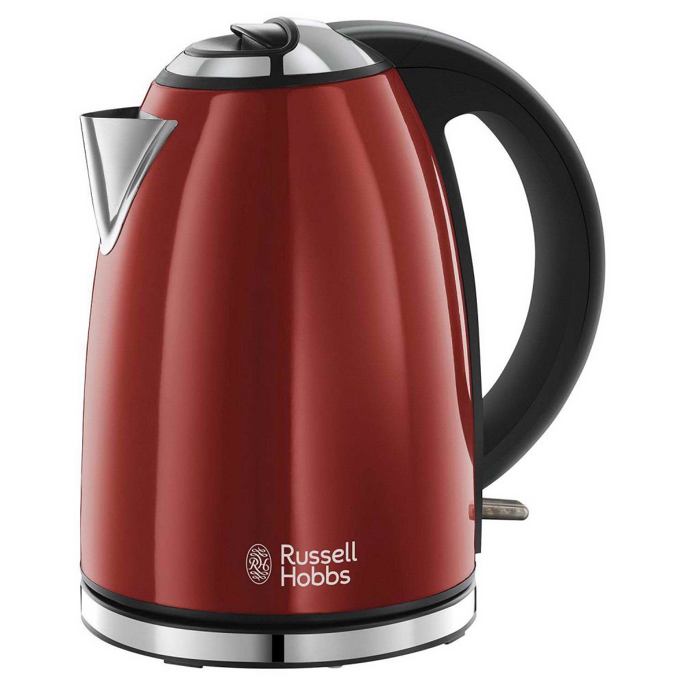 Russell Hobbs 23602 Henley Rapid Boil Electric Kettle, Red Around The